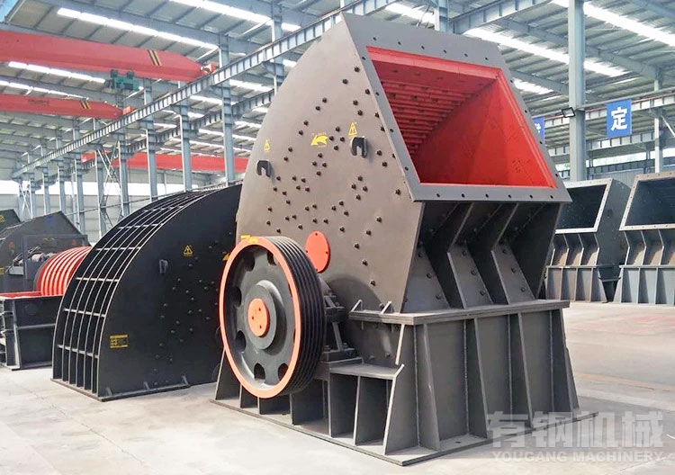 青石磕石機(jī)用重錘破，一次成型效率高
